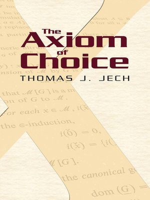 cover image of The Axiom of Choice